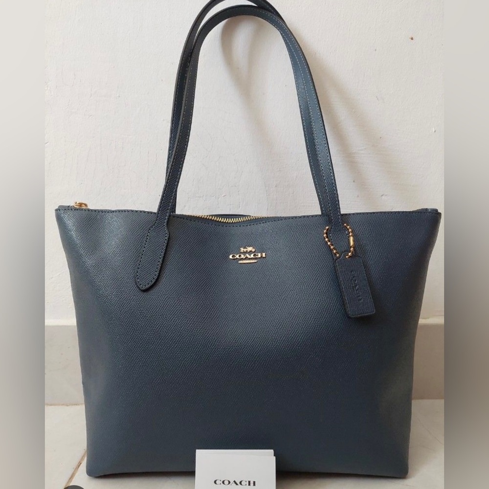 Coach City Top Tote in denim
